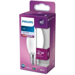 Philips LED-Leuchtmittel Kerze Matt E14 / B35 / 40 W 11 Philips LED-Leuchtmittel Kerze Matt E14 / B35 / 40 W -Lampen & Leuchten affär 528751 2