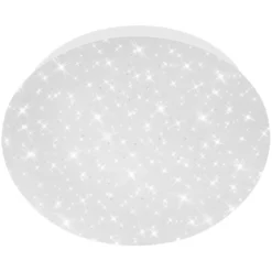 Brilo LED-Deckenleuchte Star Weiss 4,5 W