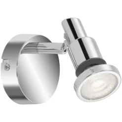 Briloner LED-Spotleuchte Bad Flamo Chrom 1 X GU10 / 4 W