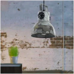 Eglo Hängeleuchte Barnstaple E27 Holz Schwarz-Braun -Lampen & Leuchten affär 529393 2