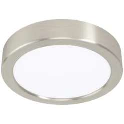 Eglo LED-Aufbauleuchte Fueva 5 Nickel Matt Weiss 10,5 W / 1'350 Lm