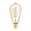 Eglo LED-Leuchtmittel Amber ST64 / E27 / 4 W