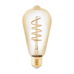 Eglo LED-Leuchtmittel Amber ST64 / E27 / 4 W