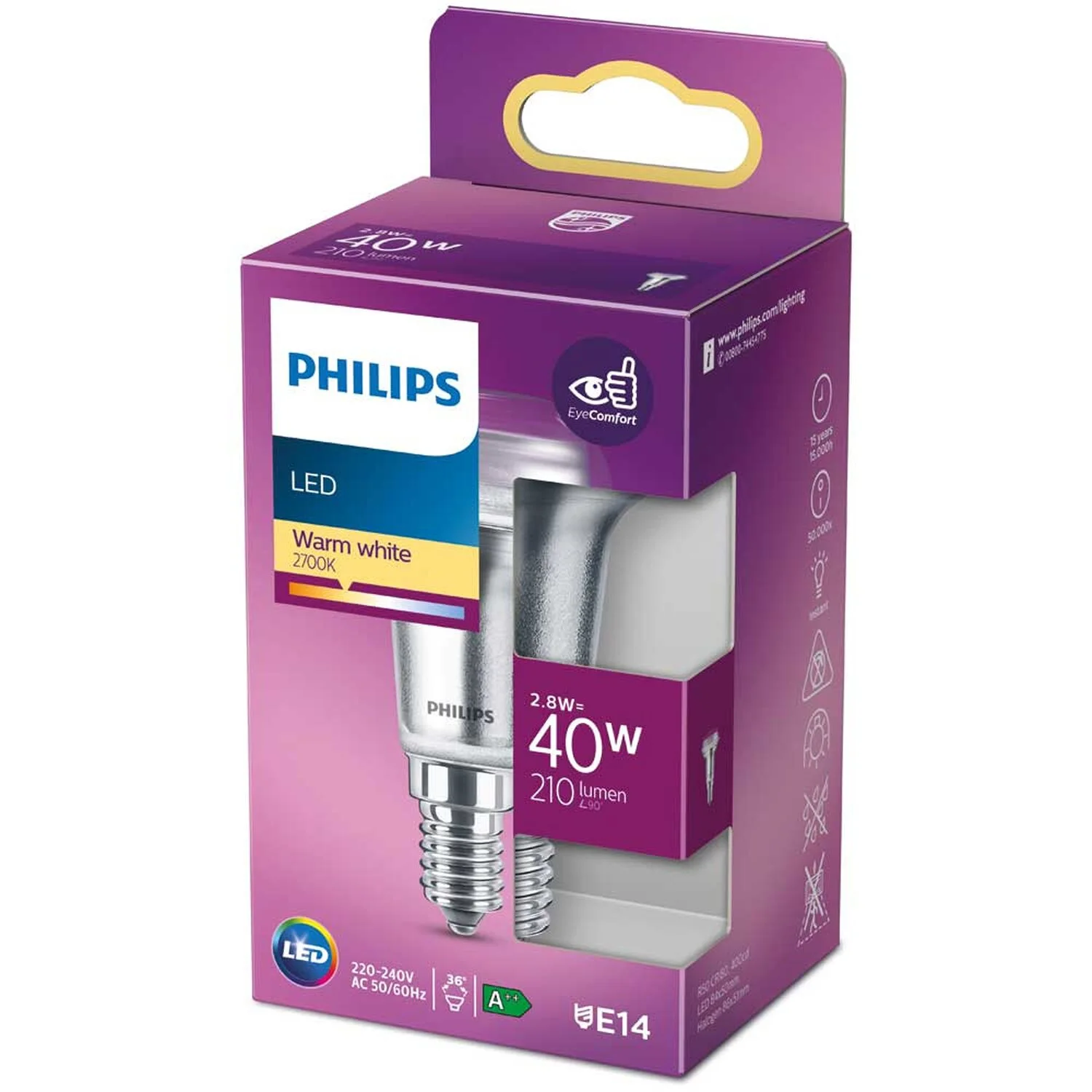 Philips LED-Reflektor R50 E14 / 40 W 3 Philips LED-Reflektor R50 E14 / 40 W – Bild 3