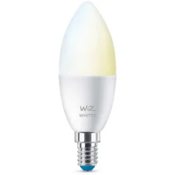 WiZ LED-Leuchtmittel Kerzenform E14 WiFi Bluetooth Matt 4,8 W / 470 Lm