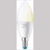 WiZ LED-Leuchtmittel Kerzenform E14 WiFi Bluetooth Colors 4,8 W / 470 Lm