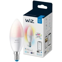 WiZ LED-Leuchtmittel Kerzenform E14 WiFi Bluetooth Colors 4,8 W / 470 Lm -Lampen & Leuchten affär 529892 13
