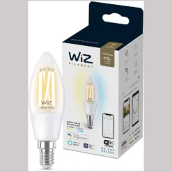 WiZ LED-Leuchtmittel Kerzenform E14 WiFi Bluetooth Klar 4,9 W / 470 Lm 15 WiZ LED-Leuchtmittel Kerzenform E14 WiFi Bluetooth Klar 4,9 W / 470 Lm -Lampen & Leuchten affär 529893 3