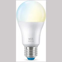 WiZ LED-Leuchtmittel Standardform E27 WiFi Bluetooth Matt 8 W / 806 Lm