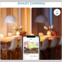 WiZ LED-Leuchtmittel Standardform E27 WiFi Bluetooth Matt 8 W / 806 Lm -Lampen & Leuchten affär 529894 4