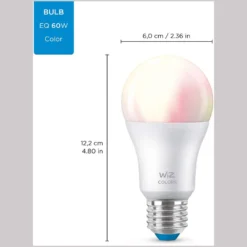 WiZ LED-Leuchtmittel Standardform E27 WiFi Bluetooth Colors 8 W / 806 Lm -Lampen & Leuchten affär 529895 10