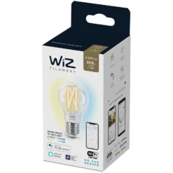 WiZ LED-Leuchtmittel Standardform E27 WiFi Bluetooth Klar 6,7 W / 806 Lm -Lampen & Leuchten affär 529896 2