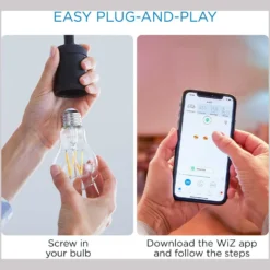 WiZ LED-Leuchtmittel Standardform E27 WiFi Bluetooth Klar 6,7 W / 806 Lm -Lampen & Leuchten affär 529896 7