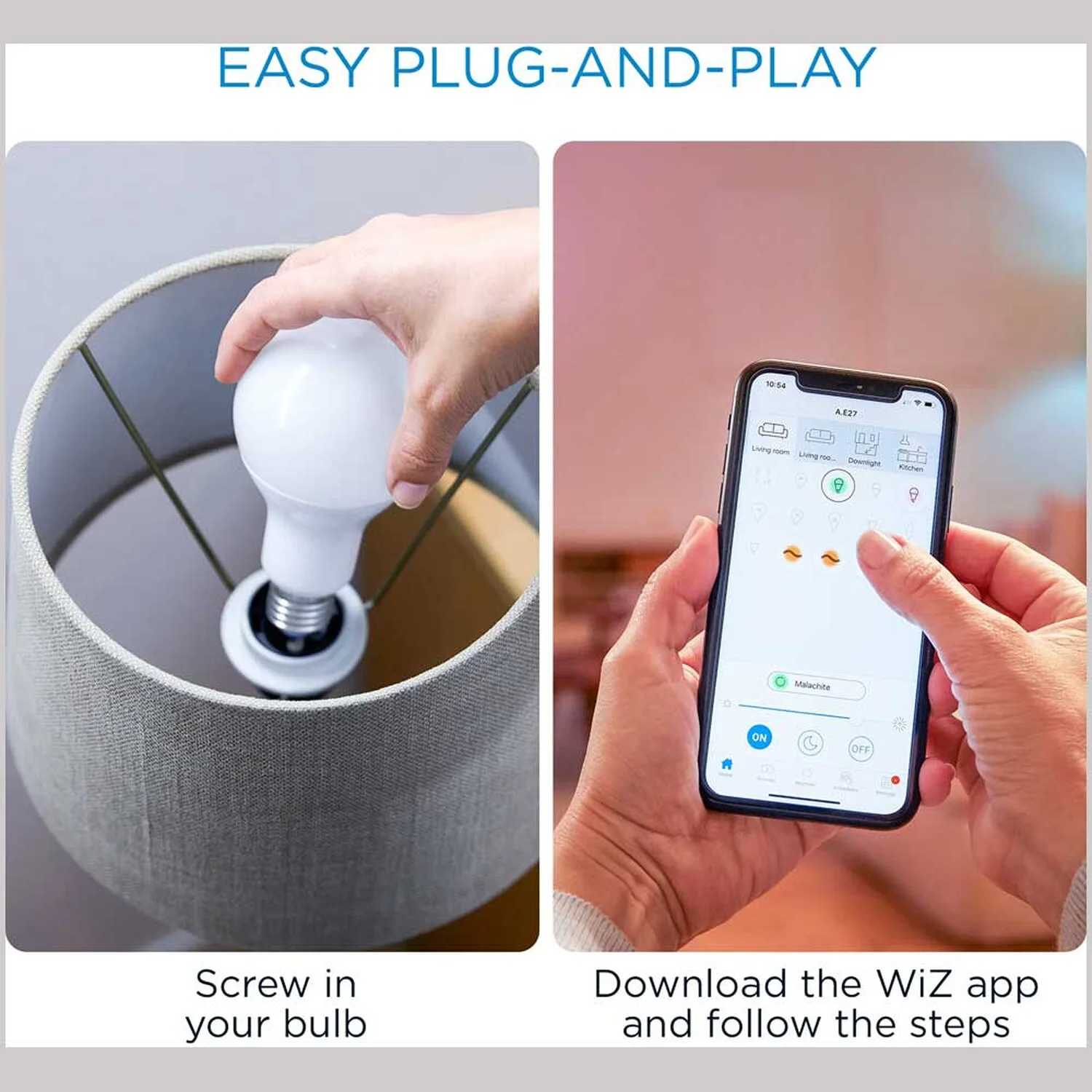 WiZ LED-Leuchtmittel Standardform E27 WiFi Bluetooth Matt 13 W / 1'521 Lm 8 WiZ LED-Leuchtmittel Standardform E27 WiFi Bluetooth Matt 13 W / 1'521 Lm – Bild 8