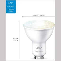 WiZ LED-Leuchtmittel Reflektor GU10 WiFi Bluetooth Tunable White 4,9 W / 345 Lm -Lampen & Leuchten affär 529898 10