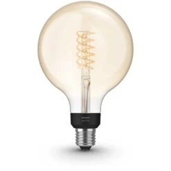 Philips Hue White LED-Leuchtmittel Giant Globe G125 / E27 Filament 7 W / 550 Lm