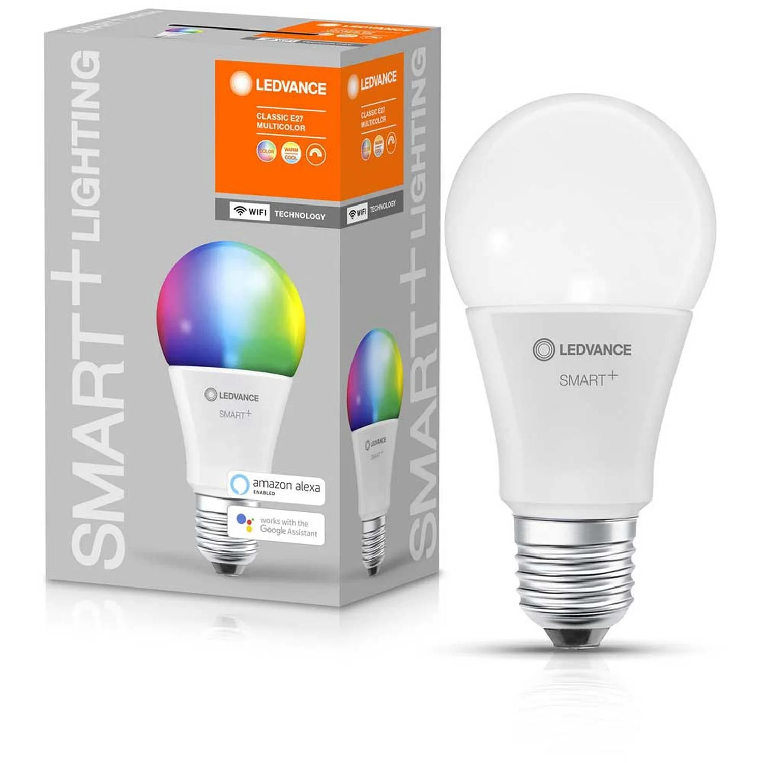 Ledvance Smart+ Wifi LED-Leuchtmittel Glühlampenform E27 RGBW 60W 806lm Dimmbar 4 Ledvance Smart+ Wifi LED-Leuchtmittel Glühlampenform E27 RGBW 60W 806lm Dimmbar – Bild 4