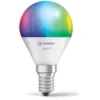 Ledvance Smart+ Wifi LED-Leuchtmittel Tropfenform E14 RGBW 40W 470lm Dimmbar