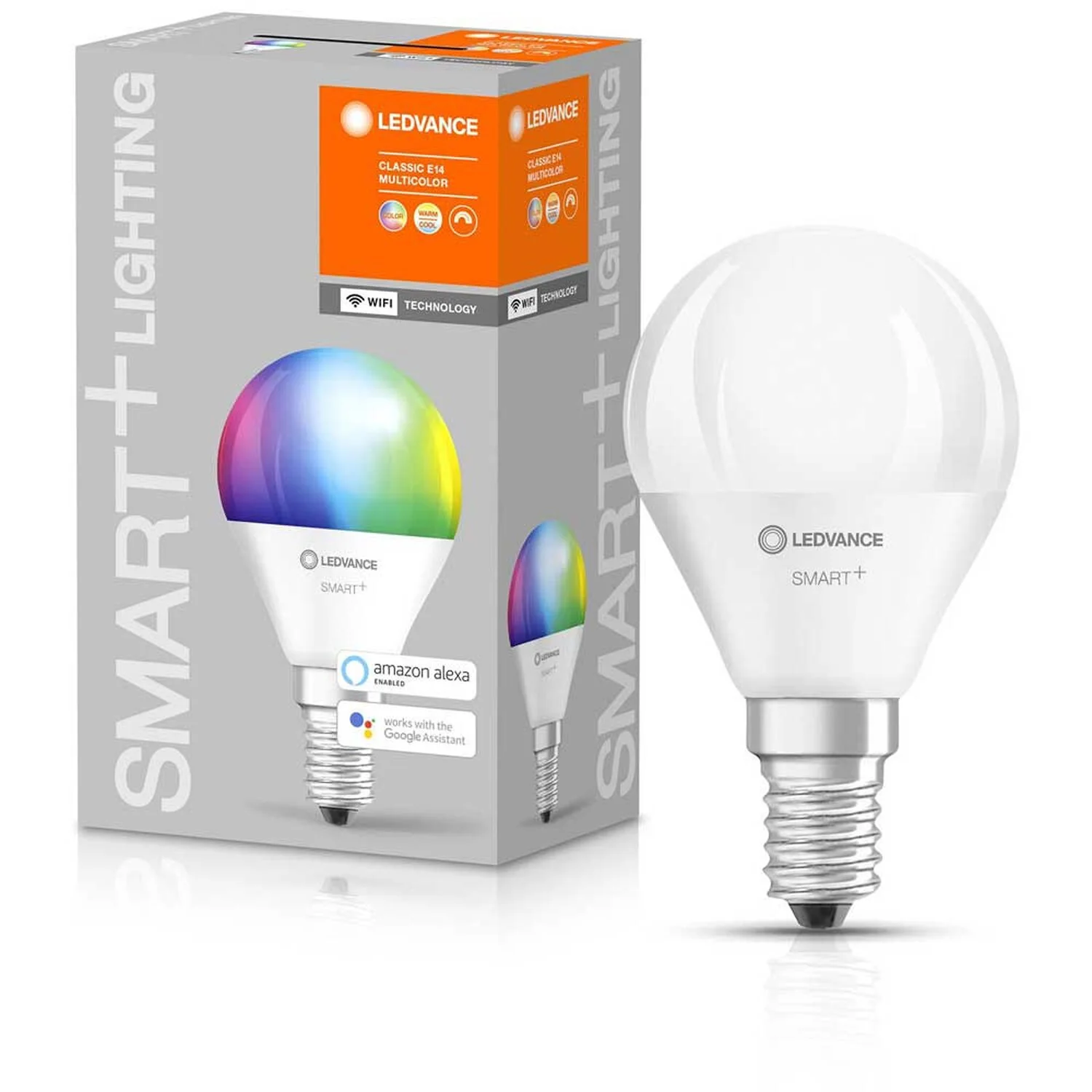 Ledvance Smart+ Wifi LED-Leuchtmittel Tropfenform E14 RGBW 40W 470lm Dimmbar 4 Ledvance Smart+ Wifi LED-Leuchtmittel Tropfenform E14 RGBW 40W 470lm Dimmbar – Bild 4