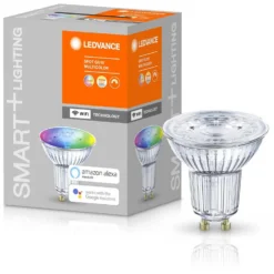 Ledvance Smart+ Wifi LED-Leuchtmittel Reflektor PAR16 GU10 RGBW 50W 350lm Dimmba -Lampen & Leuchten affär 530838 2