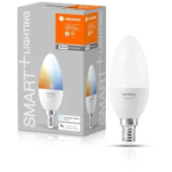 Ledvance Smart+ Wifi LED-Leuchtmittel Kerzenform E14 Tunable White 40W 470lm Dim 9 Ledvance Smart+ Wifi LED-Leuchtmittel Kerzenform E14 Tunable White 40W 470lm Dim -Lampen & Leuchten affär 530845 2