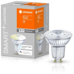 Ledvance Smart+ Wifi LED-Leuchtmittel Reflektor PAR16 GU10 Warmweiss 50W 350lm D -Lampen & Leuchten affär 530852 2
