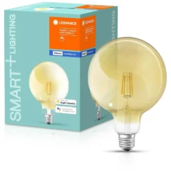 Ledvance Smart+ Bluetooth LED-Leuchtmittel Globe Filament E27 Warmweiss 55W 680l -Lampen & Leuchten affär 530853 2