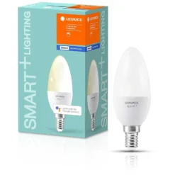 Ledvance Smart+ Bluetooth LED-Leuchtmittel Kerzenform E14 Warmweiss 40W 470lm Di -Lampen & Leuchten affär 530858 2