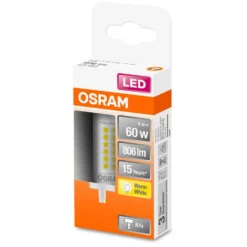 Osram LED-Leuchtmittel Stab Slim Mit R7S-Sockel Warmweiss 60W 806lm -Lampen & Leuchten affär 530869 3