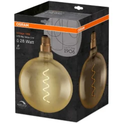 Osram LED-Leuchtmittel 1906 Big Globeform Filament E27 Warmweiss 28W 300lm Dimmb 7 Osram LED-Leuchtmittel 1906 Big Globeform Filament E27 Warmweiss 28W 300lm Dimmb -Lampen & Leuchten affär 530873 3