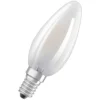 Osram LED-Leuchtmittel Kerzenform Filament Matt E14 Warmweiss 40W 470lm Dimmbar