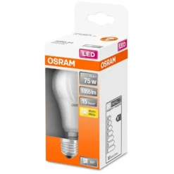 Osram LED-Leuchtmittel Glühlampenform E27 Warmweiss 75W 1055lm -Lampen & Leuchten affär 530911 2