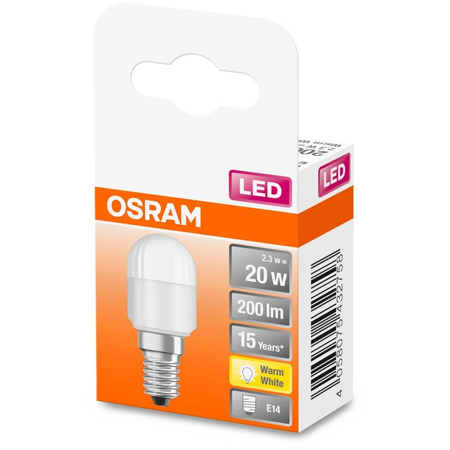 Osram LED-Speziallampe T26 E14 Warmweiss 20W 200lm 3 Osram LED-Speziallampe T26 E14 Warmweiss 20W 200lm – Bild 3