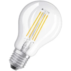 Osram LED-Leuchtmittel Tropfenform Filament E27 Kaltweiss 40W 470lm