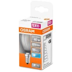 Osram LED-Leuchtmittel Tropfenform Filament Matt E14 Kaltweiss 40W 470lm 5 Osram LED-Leuchtmittel Tropfenform Filament Matt E14 Kaltweiss 40W 470lm -Lampen & Leuchten affär 530978 2