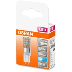 Osram LED-Leuchtmittel Pin G9 Kaltweiss 30W 320lm -Lampen & Leuchten affär 530986 2