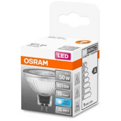 Osram LED-Leuchtmittel Reflektor MR16 GU5,3 Kaltweiss 50W 621lm -Lampen & Leuchten affär 530994 2