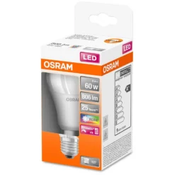 Osram LED-Leuchtmittel Glühlampenform Remote E27 RGBW 60W 806lm Fernbedienung -Lampen & Leuchten affär 531005 2