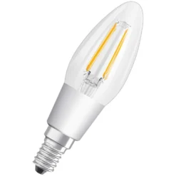 Osram LED-Leuchtmittel Kerzenform Filament E14 Warmweiss 40W 470lm Glow Dim Dimm