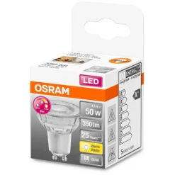 Osram LED-Leuchtmittel Reflektor PAR16 GU10 Warmweiss 50W 350lm Glow Dim -Lampen & Leuchten affär 531015 2