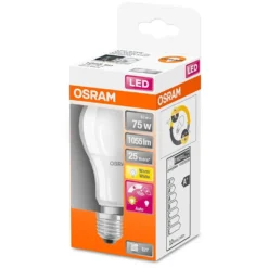 Osram LED-Leuchtmittel Glühlampenform E27 Warmweiss 75W 1055lm Daylight Sensor -Lampen & Leuchten affär 531016 2
