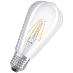 Osram LED-Leuchtmittel Edison Filament E27 Warmweiss 60W 806lm