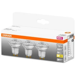 Osram LED-Leuchtmittel Reflektor PAR16 GU10 Warmweiss 50W 350lm 3er-Pack -Lampen & Leuchten affär 531029 2