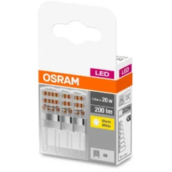 Osram LED-Leuchtmittel Pin Base G9 Warmweiss 20W 200lm 3er-Pack -Lampen & Leuchten affär 531043 4