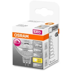 Osram LED-Leuchtmittel Reflektor MR16 GU5.3 Warmweiss 20W 230lm -Lampen & Leuchten affär 531055 4