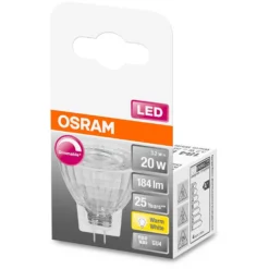 Osram LED-Leuchtmittel Reflektor MR11 GU4 Warmweiss 20W 184lm Dimmbar -Lampen & Leuchten affär 531058 4