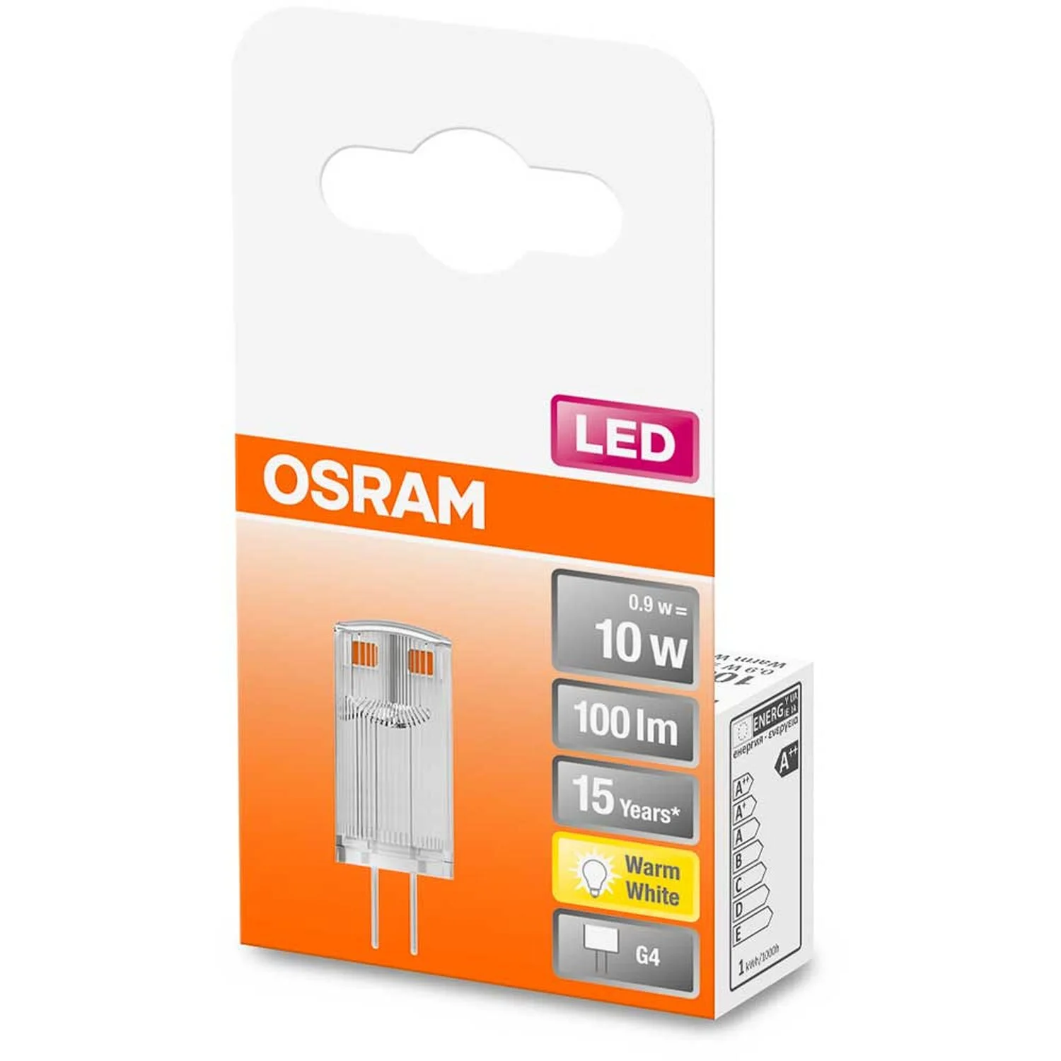 Osram LED-Leuchtmittel Pin G4 Warmweiss 10W 100lm 3 Osram LED-Leuchtmittel Pin G4 Warmweiss 10W 100lm – Bild 3