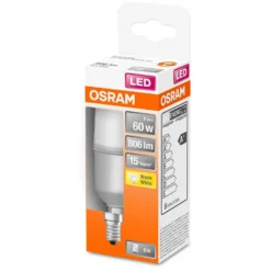 Osram LED-Leuchtmittel Stabform Stick E14 Warmweiss 60W 806lm -Lampen & Leuchten affär 531081 2