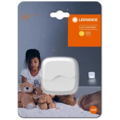 Ledvance LED-Steckdosenlicht Nachtlicht Lunetta Wave Warmweiss Tag-Nacht-Sensor -Lampen & Leuchten affär 531204 2