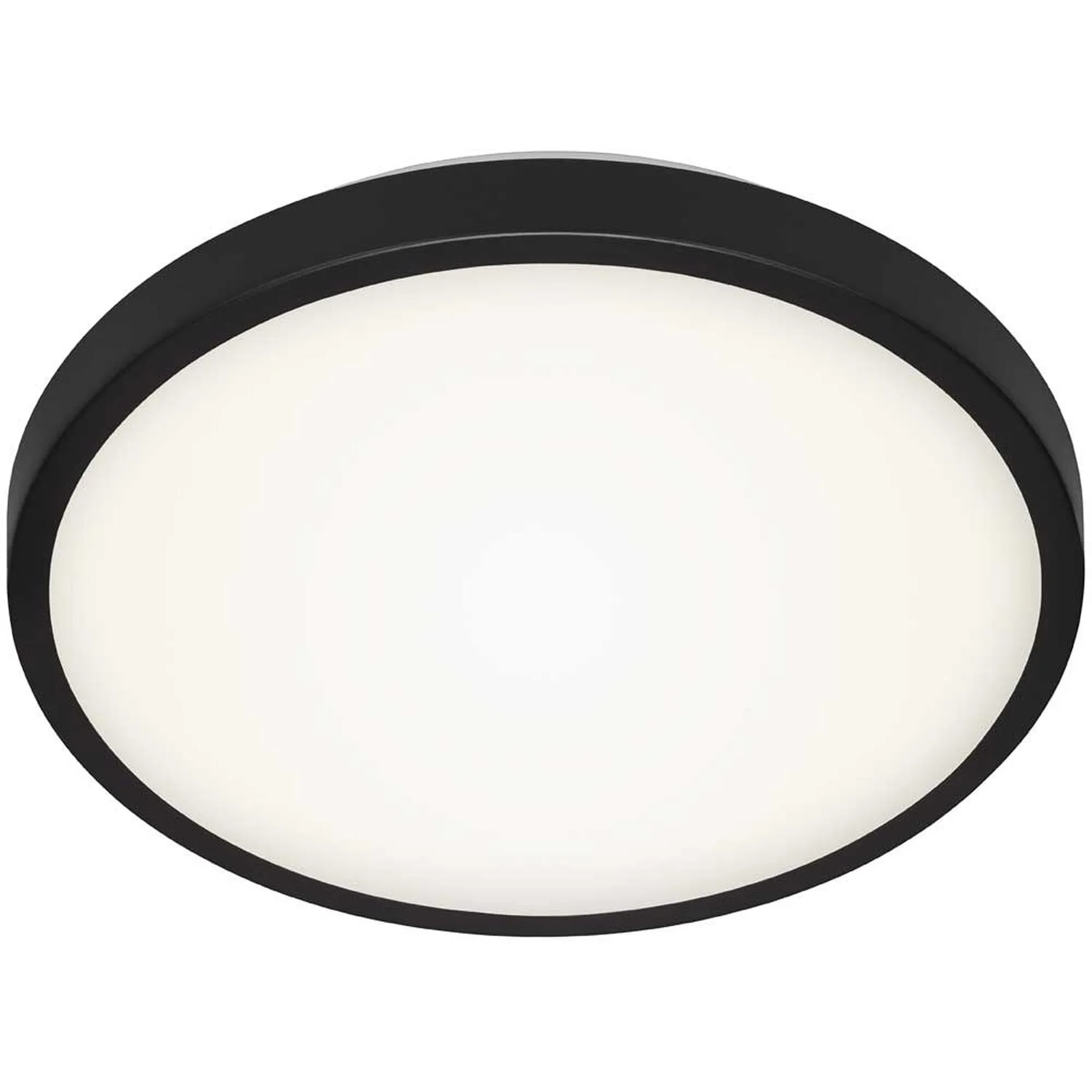 Briloner LED-Deckenleuchte Schwarz 12 W / 1'200 Lm 1 Briloner LED-Deckenleuchte Schwarz 12 W / 1'200 Lm